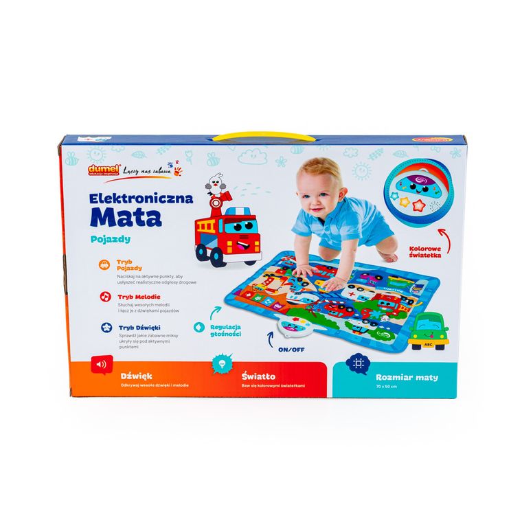 Dumel Discovery, Pojazdy, elektroniczna mata