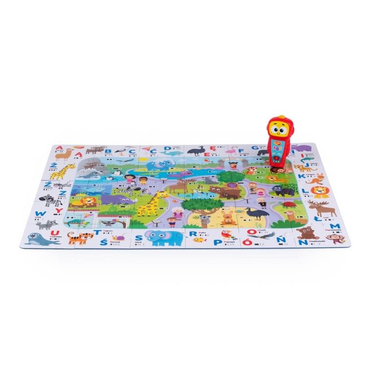 Dumel Discovery, Robot Robby, ABC, puzzle interaktywne, 30 elementów