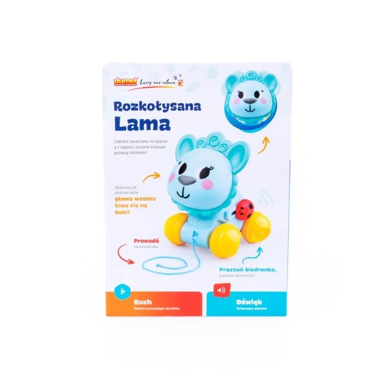 Dumel Discovery, Rozkołysana Lama, zabawka do ciągnięcia