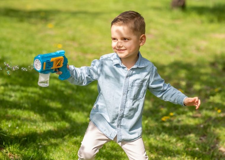 Dumel Discovery, Typhoon Bubble Shooter, tajfun, wyrzutnia baniek mydlanych