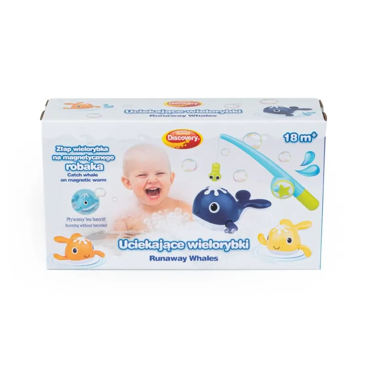Dumel Discovery, Uciekające wielorybki, zabawka do wody