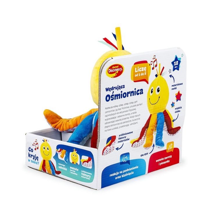 Dumel Discovery, Wędrująca ośmiornica, zabawka interaktywna