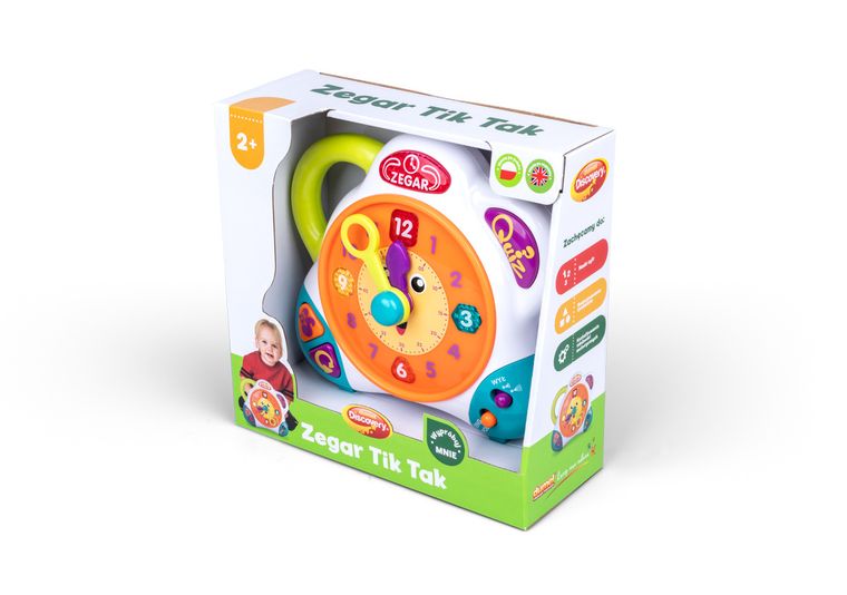 Dumel Discovery, Zegar Tik Tak, zabawka edukacyjna