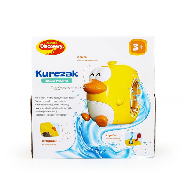 Dumel, Kurczak - Bitwa wodna, pistolet na wodę