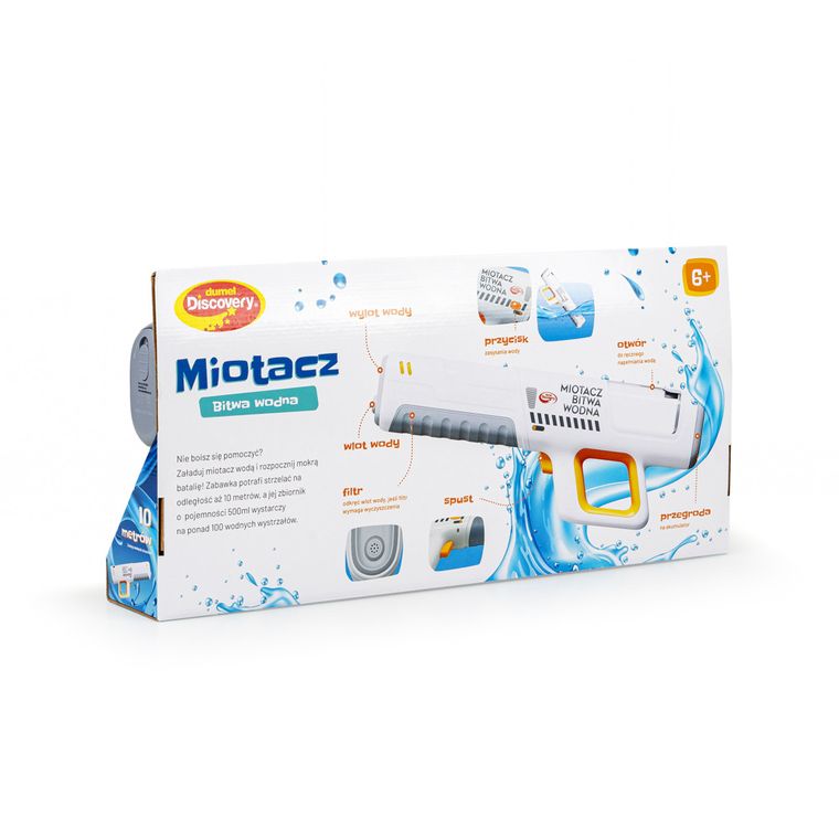 Dumel, Miotacz - Bitwa wodna, pistolet na wodę