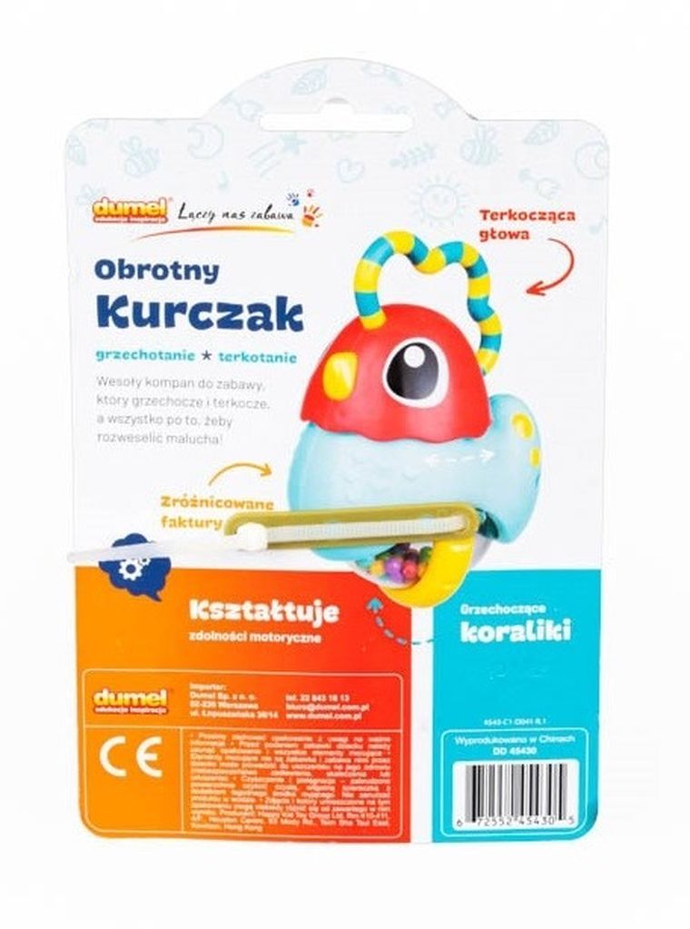 Dumel, Obrotna małpka, zabawka edukacyjna