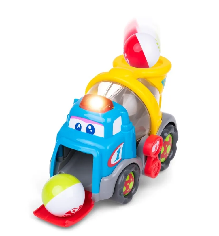 Dumel, Piłeczkowy Benio, pojazd interaktywny z piłeczkami