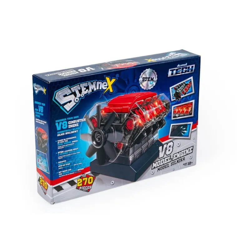 Dumel Tech, Model Silnika V8, zestaw edukacyjny