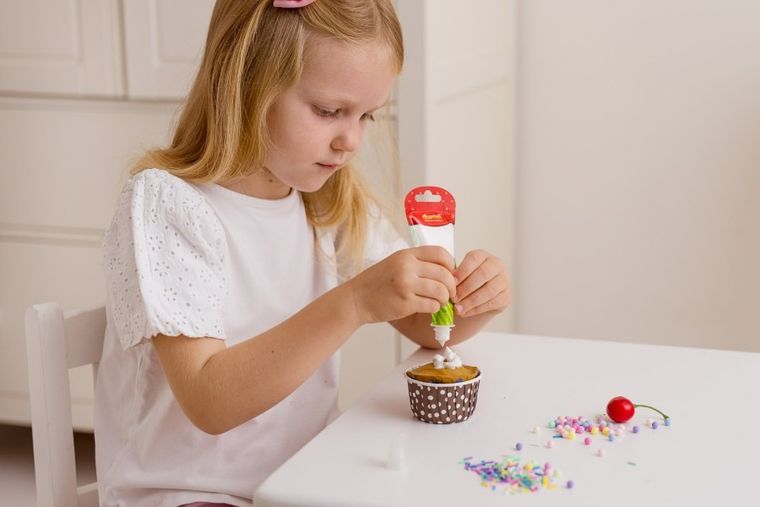 Dumel, Zabawkowe Dekorowanie, babeczka, zestaw kreatywny