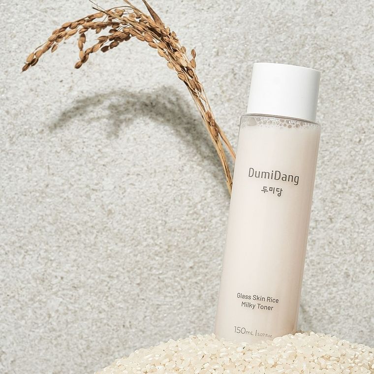 Dumidang, Glass Skin Rice, mleczny tonik do twarzy, 150 ml