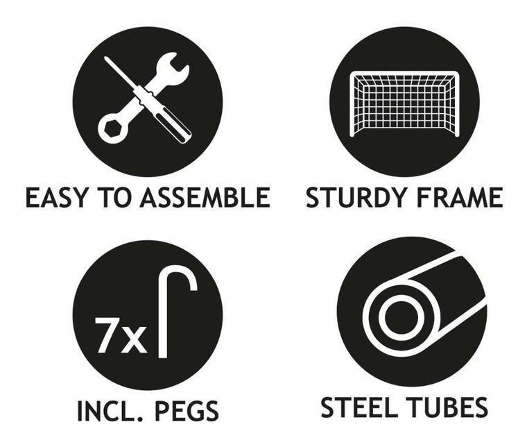 Dunlop, bramka do piłki nożnej, 300 cm