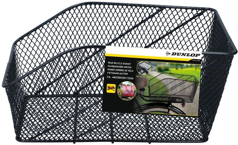 Dunlop, koszyk rowerowy na bagażnik, 13l