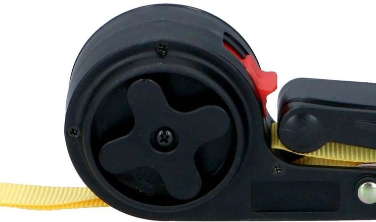 Dunlop, pas mocujący, transportowy, z grzechotką automatyczną, 250 kg, 4m