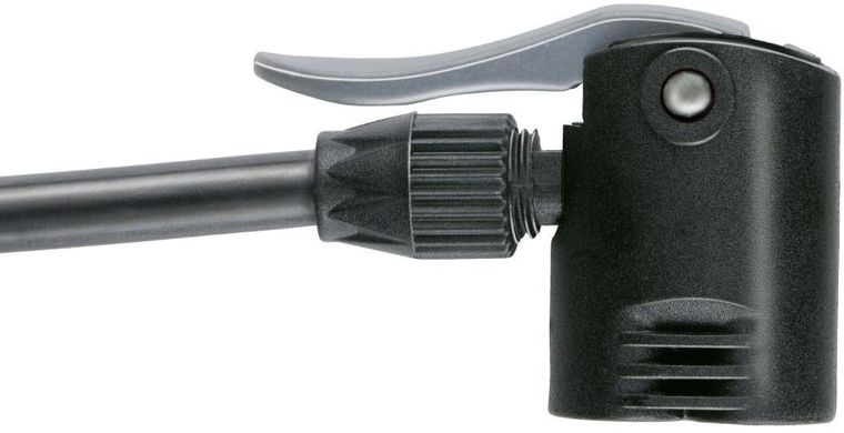 Dunlop, pompka warsztatowo rowerowa, 140 psi, 96 bar, szara