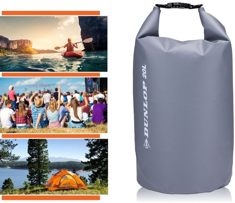 Dunlop, wodoszczelny plecak worek, 20l