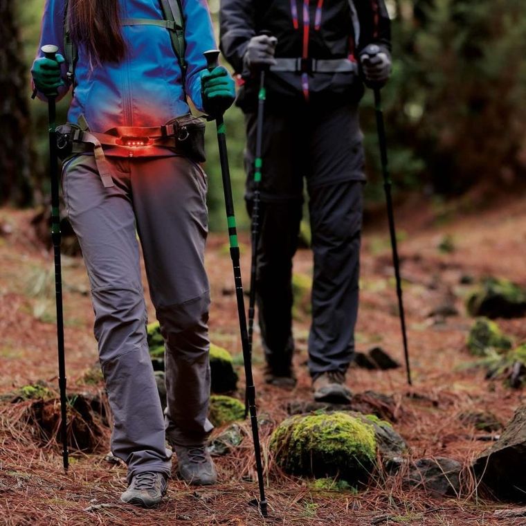 Dunlop, zestaw lamp rowerowych LED, przód i tył, ładowanie USB