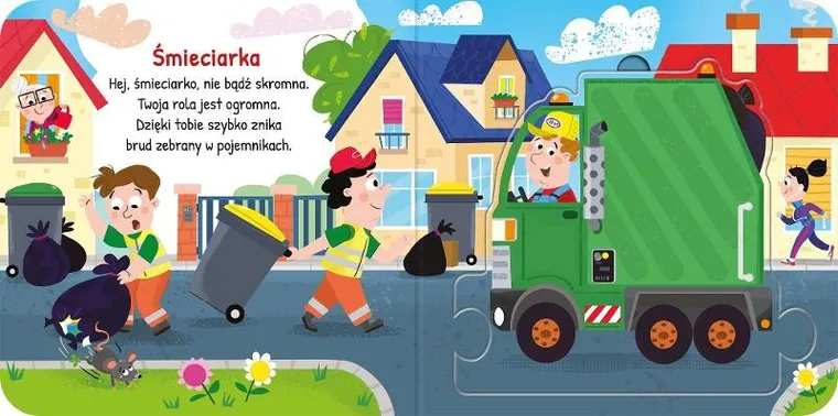 Duże puzzle. Pojazdy na drodze