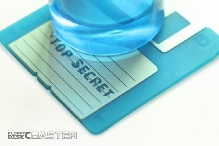 Dyskietka, podstawka pod kubek, 6 szt.