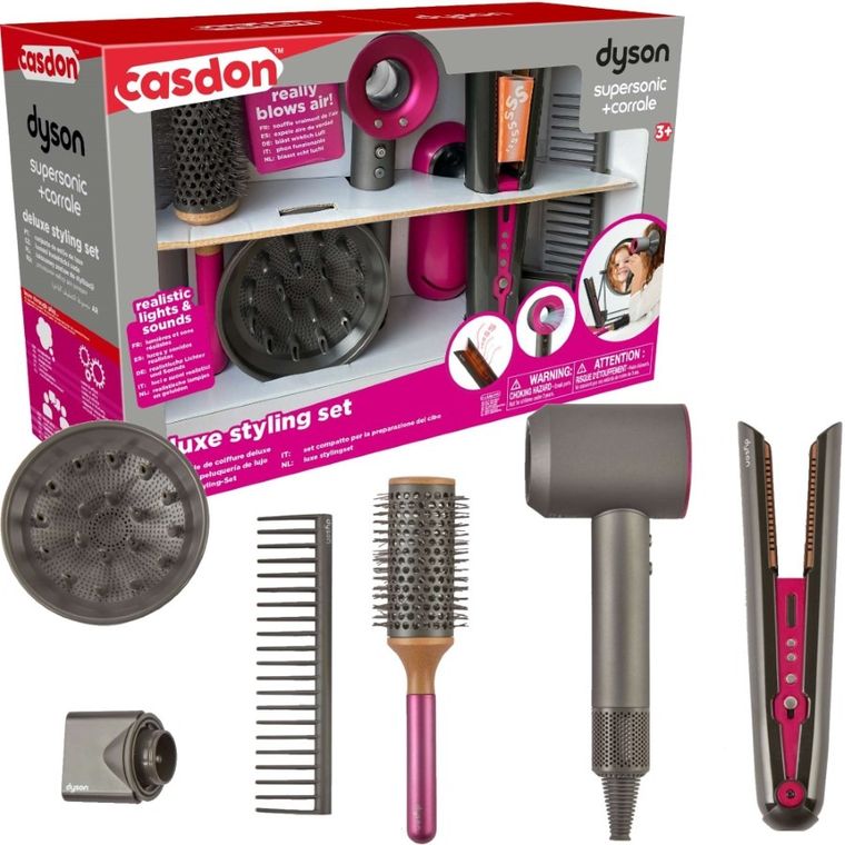 Dyson, Supersonic Corrale, zestaw do stylizacji włosów, 6 elementów