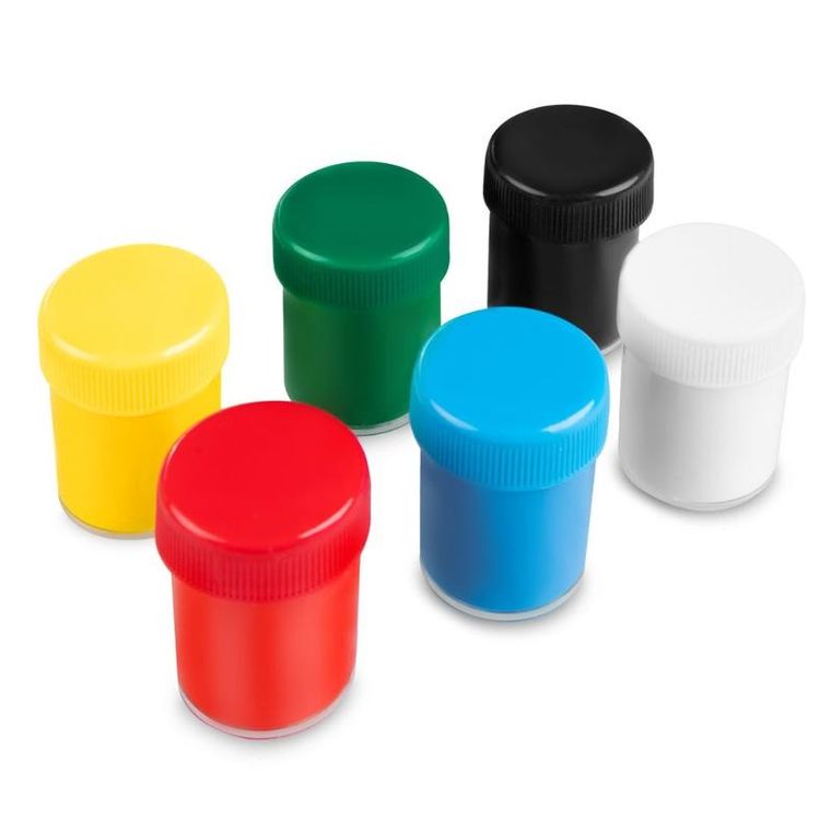 Easy, Kids, farby plakatowe, 6 kolorów