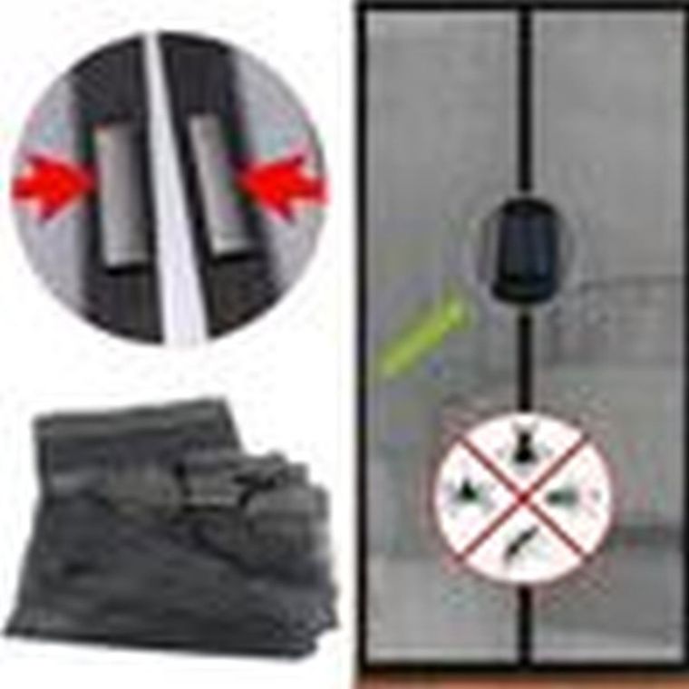 Easy Life Mako, moskitiera magnetyczna na drzwi, lamelowa, 100-220 cm