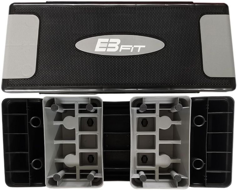 Eb Fit, step do aerobicu, 3-stopniowa regulacja, 70-28 cm