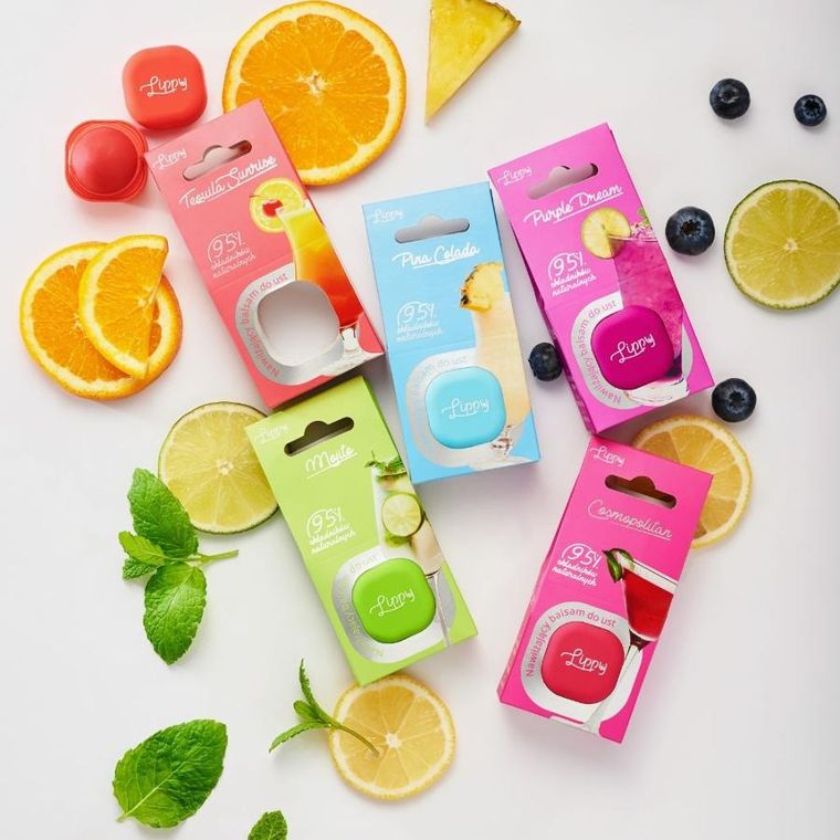 EcoSoft, Lippy, balsam do ust, Cosmopolitan, 6,2 ml