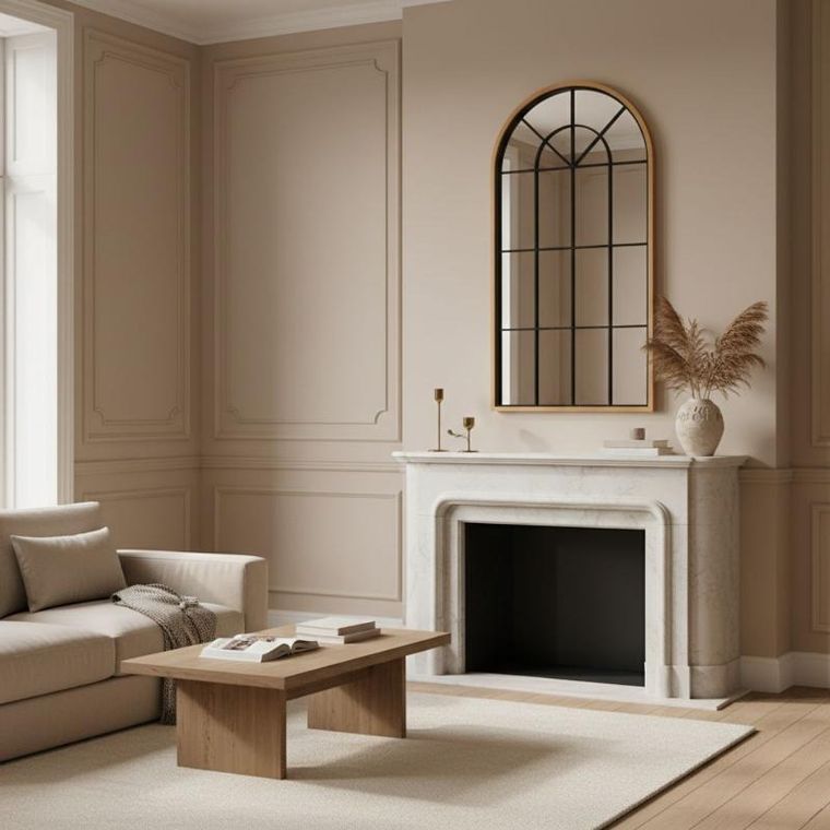 Edaxo, Arcus, lustro dekoracyjne, wiszące, duże, 110-56 cm