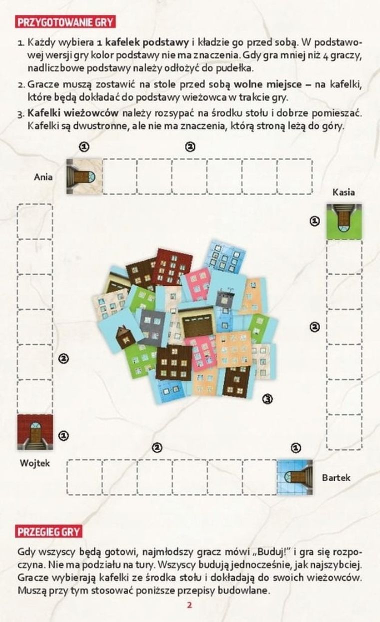 Egmont, Drapacze Chmur, gra familijna