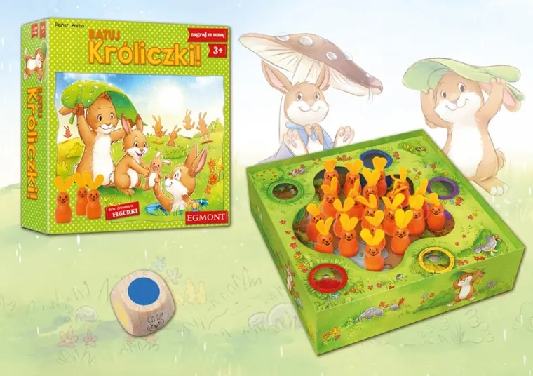 Egmont, Ratuj króliczki, gra familijna