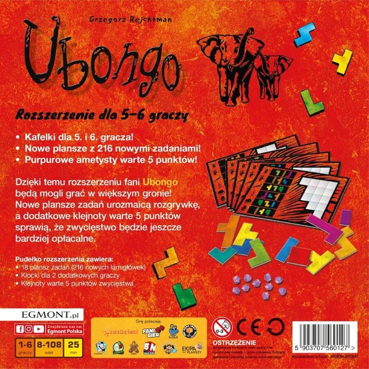 Egmont, Ubongo, dodatek do gry