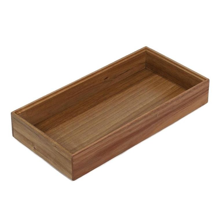 eh Excellent Houseware, Hedo, drewniany organizer na biurko do szuflady, 30-15-5 cm