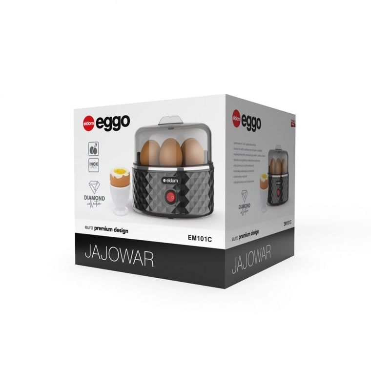 Eldom, Eggo, jajowar, 1-7 jajek, 380 W