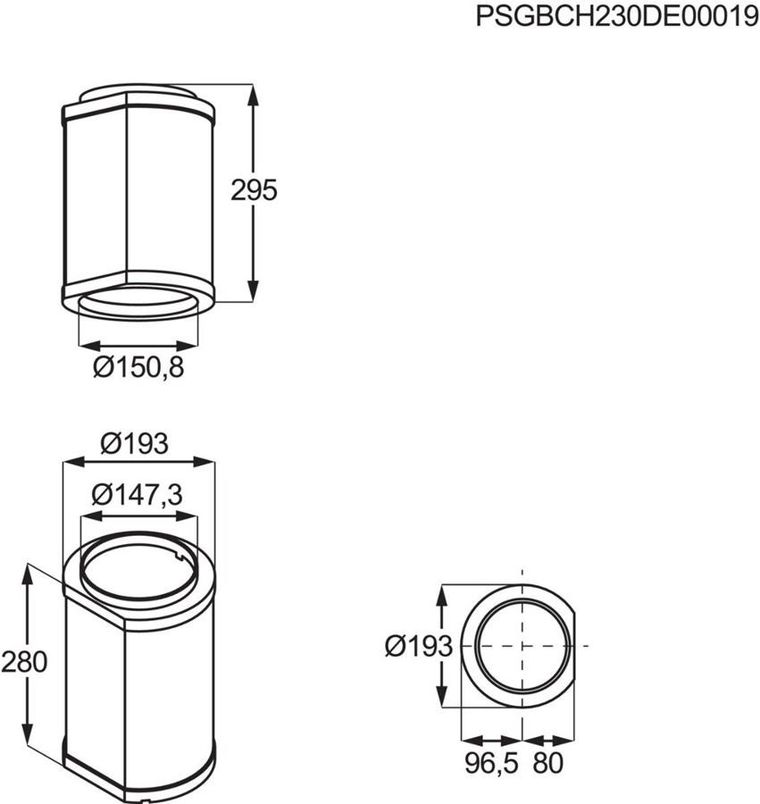 Electrolux, wyciszenie do okapu, M8CKSL28