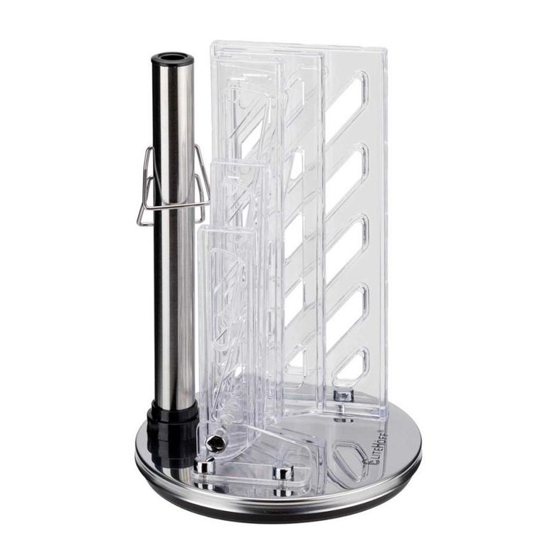 Elitehoff, zestaw noży kuchennych w stojaku z ostrzałką i nożycami, 9 elementów