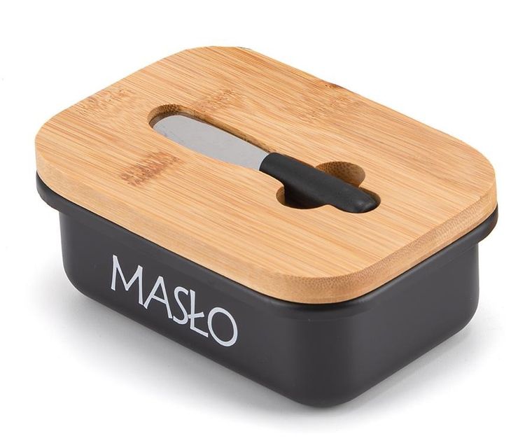 Elitehoff, zestaw pojemników kuchennych i maselniczka, 3 szt., E-6057