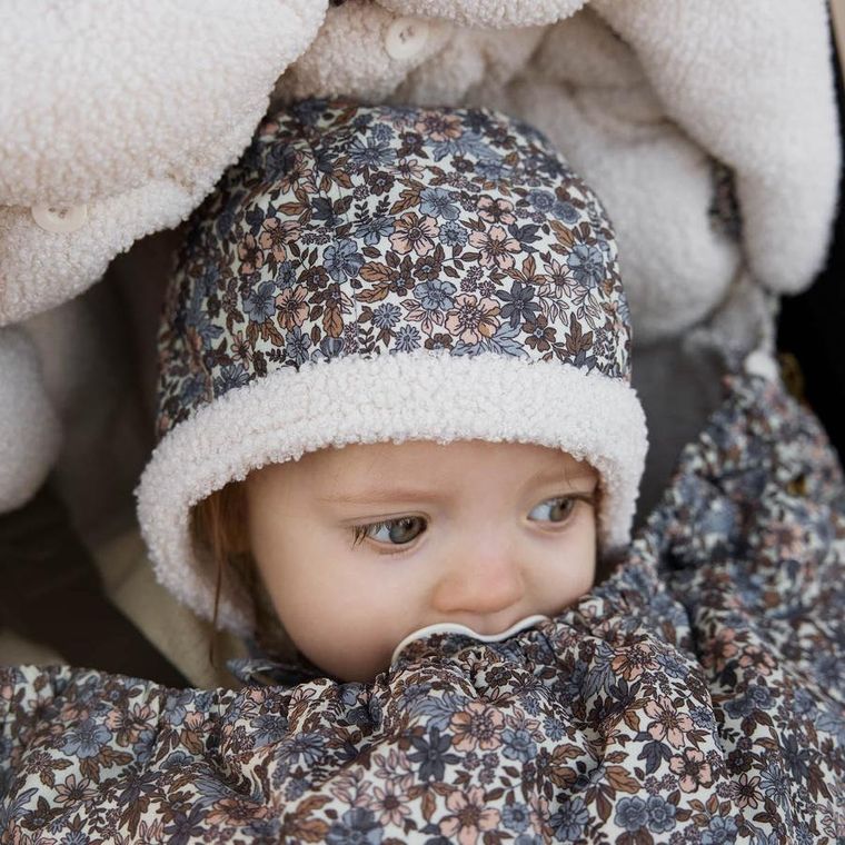 Elodie Details, śpiworek do wózka, Blue Garden