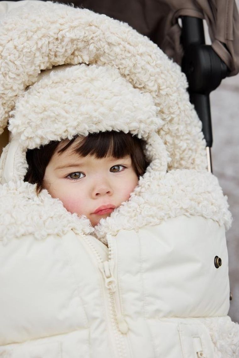 Elodie Details, śpiworek do wózka, soft sherpa