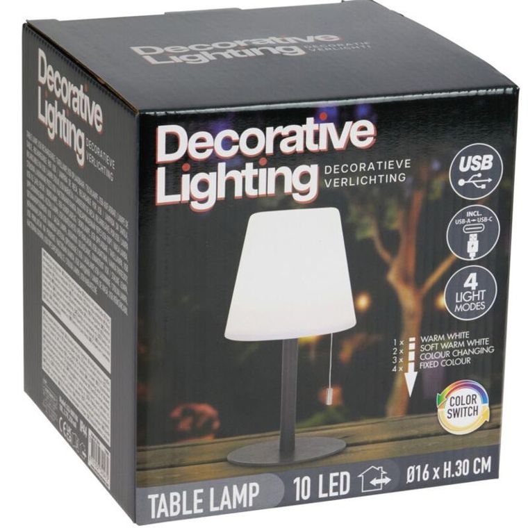 Emako, Disa, lampka do ogrodu stojąca, 30 cm