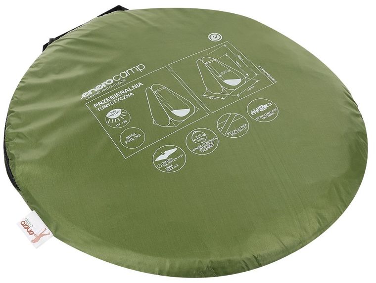 Enero Camp, namiot przebieralnia turystyczna, 110-110-190 cm
