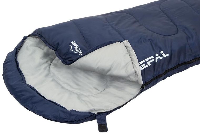 Enero Camp, Nepal, śpiwór, granatowy, 210-80-50 cm