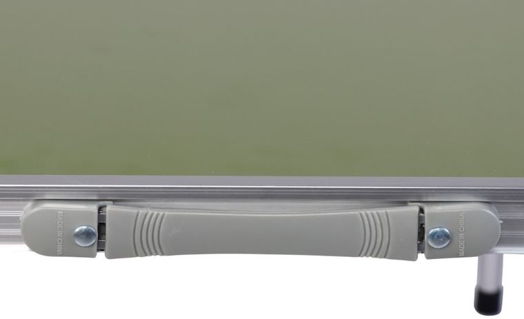 Enero Camp, składany stolik turystyczny, military green, 120-60-70/62/55 cm