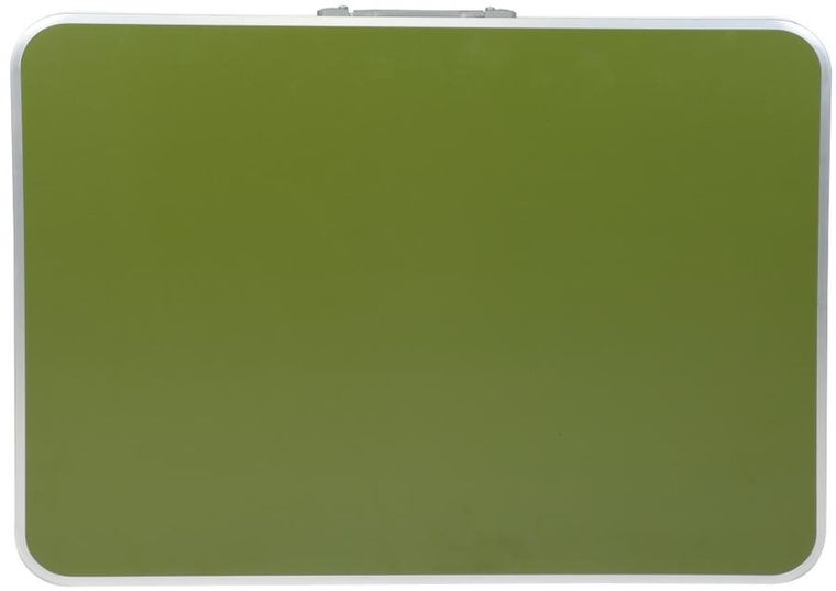 Enero Camp, składany stolik turystyczny, zielony, 80-60-70 cm