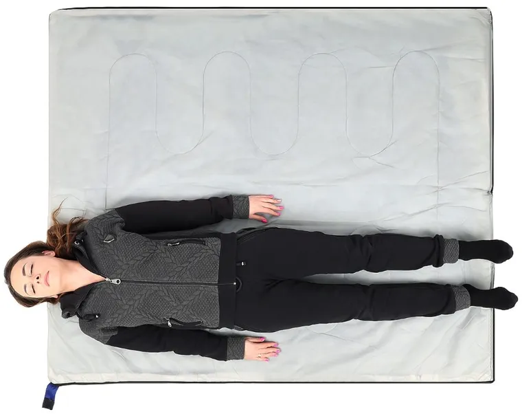 Enero Camp, śpiwór Rest, niebieski, 170-70 cm