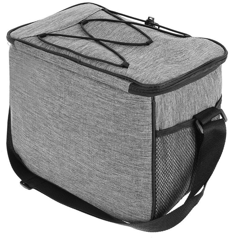 Enero Camp, torba termiczna, szara, 18l, 33-21-26 cm