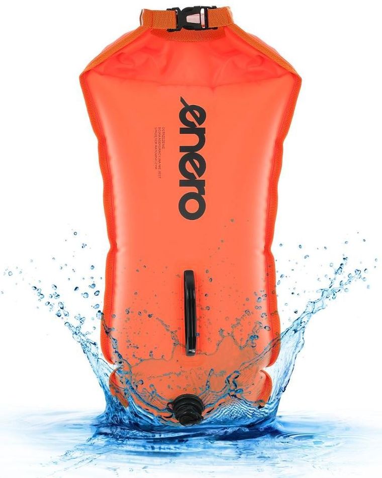 Enero, dmuchana bojka asekuracyjna, sucha kieszeń 2w1, 72-36 cm