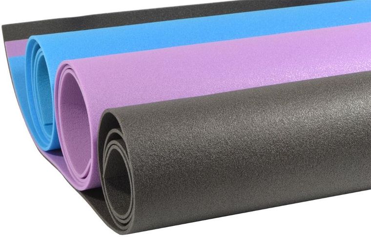 Enero fit, mata do jogi 1800-610-4mm, grafitowa