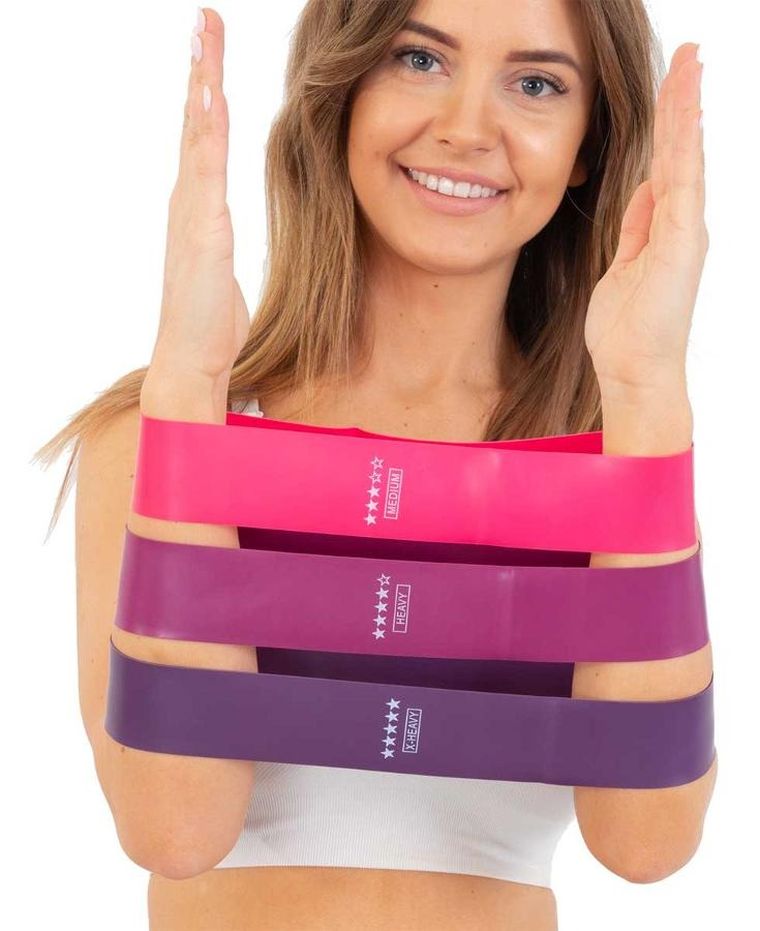 Enero fit, Mini Band, zestaw gum do ćwiczeń fitness crossfit 5w1