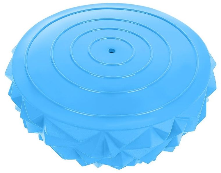 Enero Fit, półkula sensoryczna do masażu, diament, niebieska