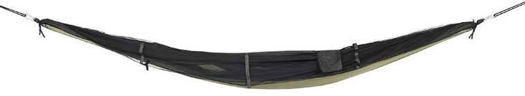 Enero, hamak turystyczny z moskitierą, 2-osobowy, zielony, 270-140 cm